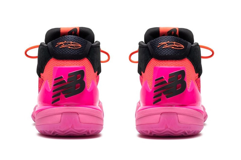 new balance kawhi leonard basketball shoe neo flame 2021 nba all star game pink black BBKLSV1 official release date info photos price store list buying guide