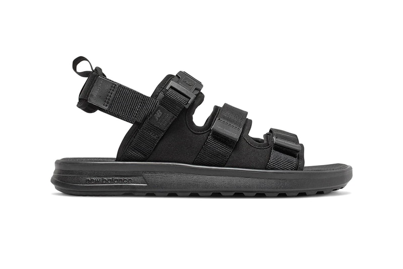 New Balance sandal black beige SDL750BR sdl750tk menswear streetwear kicks slides ss21 spring summer 2021 collection release