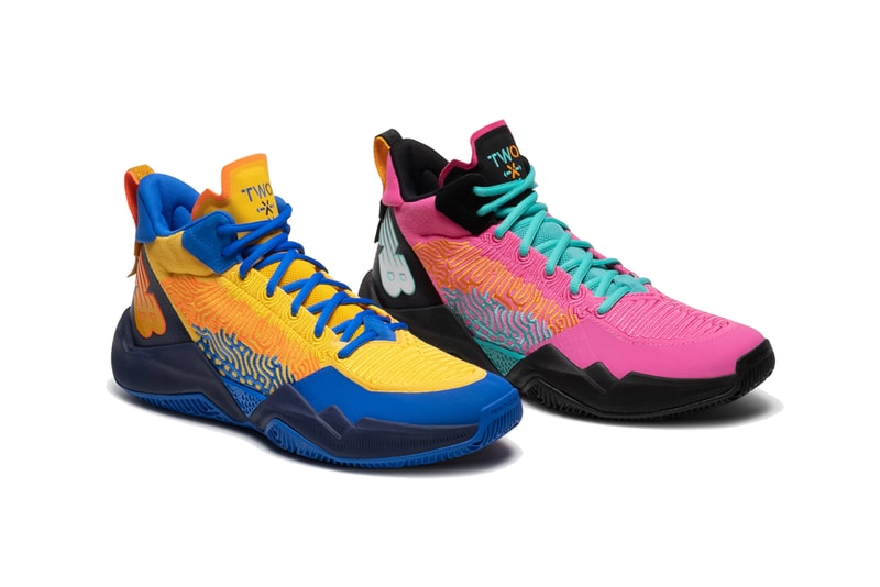 new balance two wxy way basketball shoe sneaker blue yellow black pink orange official release date info photos price store list buying guide