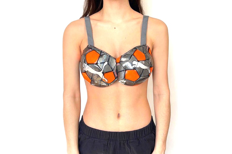 Nicole McLaughlin Raffles Upcycled Puma Sports Bras Motorsports Soccer Basketball Running Golf Basketball