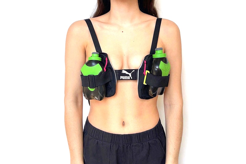 Nicole McLaughlin Raffles Upcycled Puma Sports Bras Motorsports Soccer Basketball Running Golf Basketball