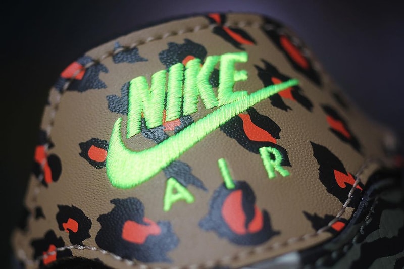 nike sportswear air force 1 of 1 animal instinct cheetah tiger zebra neon green white gum official release date info photos price store list buying guide