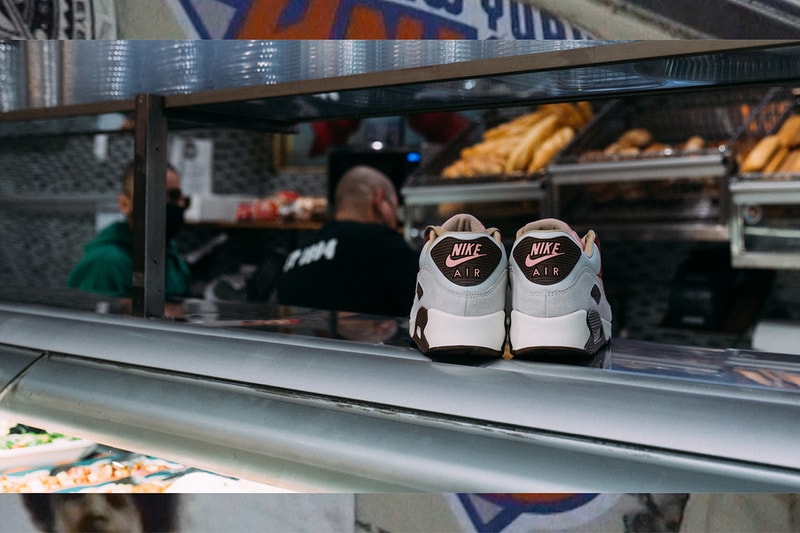 Nike Air Max 90 "Bacon" 2021 Dave Ortiz AM90 Sevenstore Editorial Closer Look Release Date Re-Release Footwear Sneaker OG Drop Date Information Raffles Where to Buy