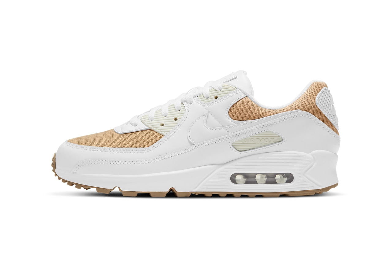 nike sportswear air max 90 burlap summit white gum light brown dd9678 100 official release date info photos price store list buying guide