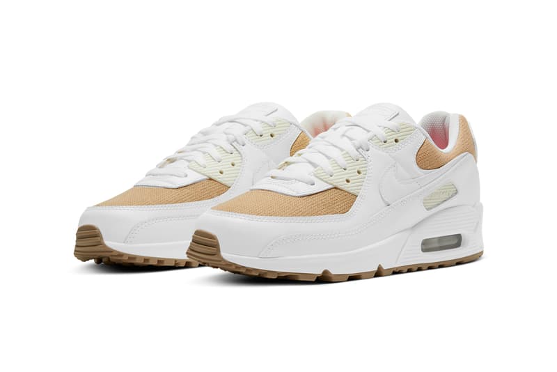 nike sportswear air max 90 burlap summit white gum light brown dd9678 100 official release date info photos price store list buying guide