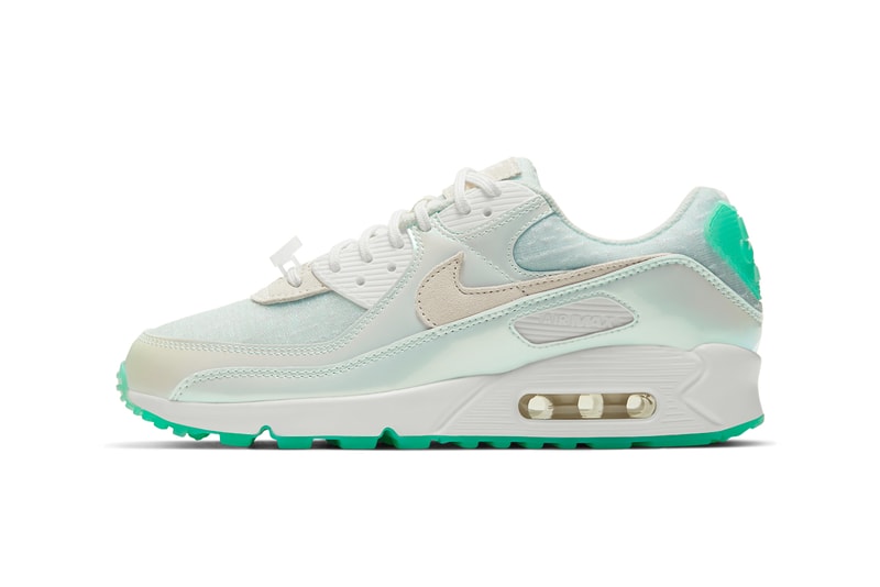 nike sportswear air max 90 future is clear white jade green DH8074 100 official release date info photos price store list buying guide