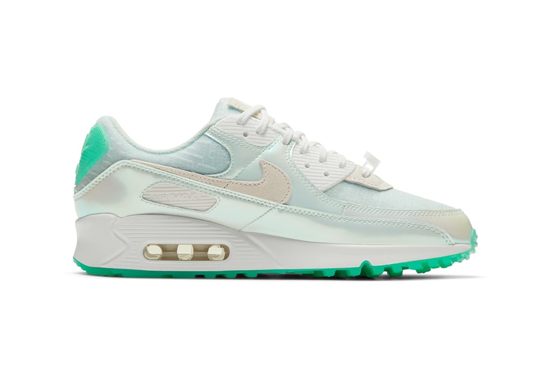 nike sportswear air max 90 future is clear white jade green DH8074 100 official release date info photos price store list buying guide