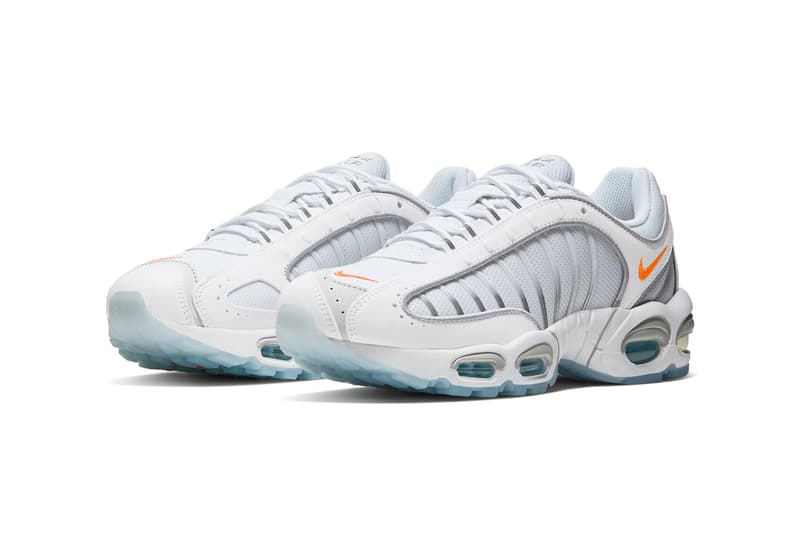 nike sportswear air max tailwind iv 4 platinum tint white ice total orange 3m reflective CT1614 100 official release date info photos price store list buying guide