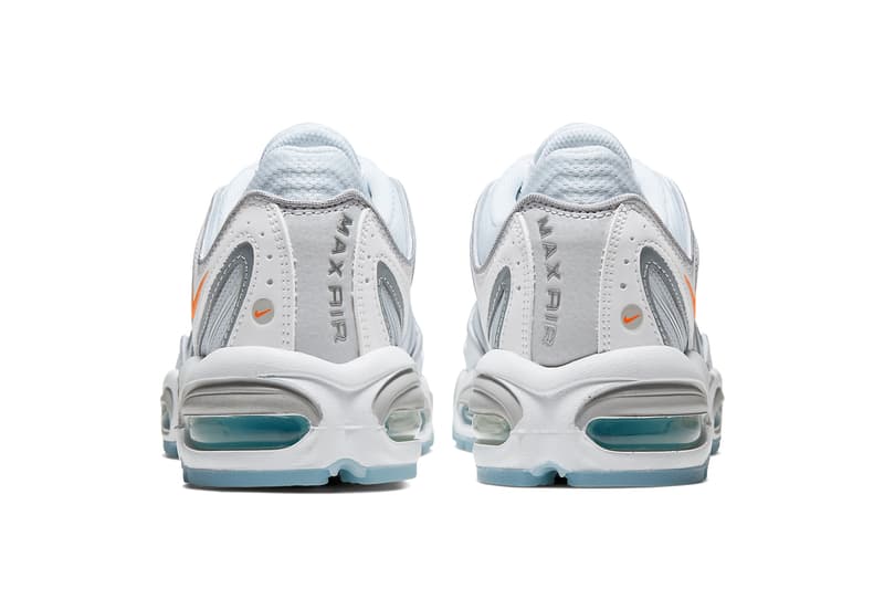 nike sportswear air max tailwind iv 4 platinum tint white ice total orange 3m reflective CT1614 100 official release date info photos price store list buying guide