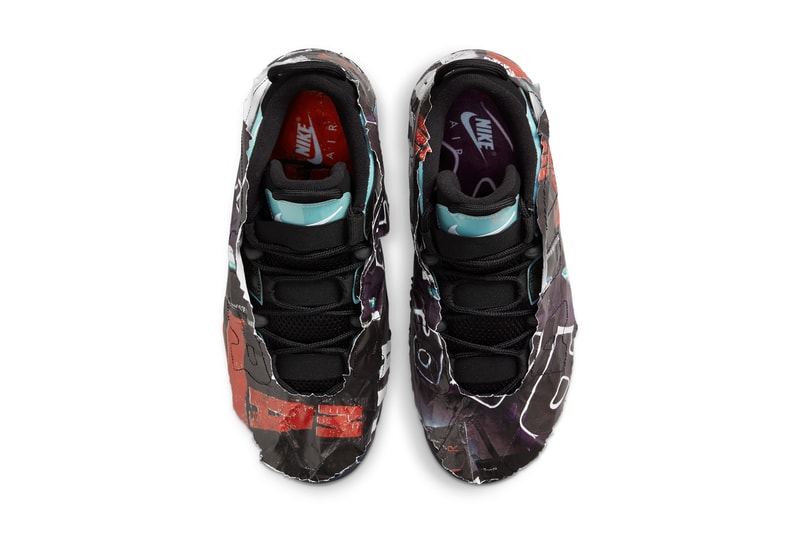 nike sportswear air more uptempo maximum volume vintage print ads scottie pippen black tiffany blue DJ4633 010 official release date info photos price store list buying guide 