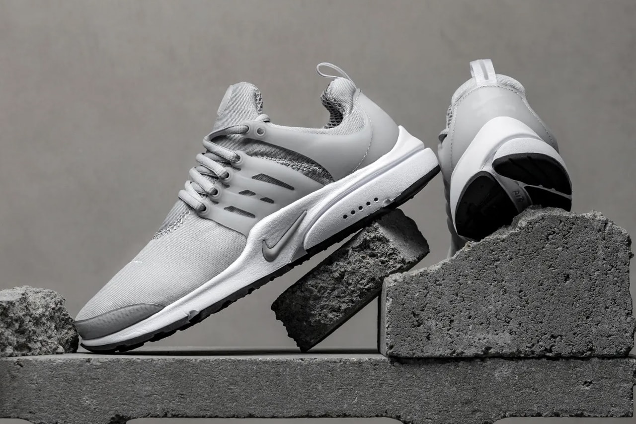 nike sportswear air presto light smoke grey white black CT3550 002 official release date info photos price store list buying guide
