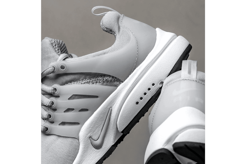 nike sportswear air presto light smoke grey white black CT3550 002 official release date info photos price store list buying guide