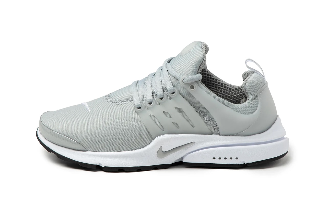 nike sportswear air presto light smoke grey white black CT3550 002 official release date info photos price store list buying guide