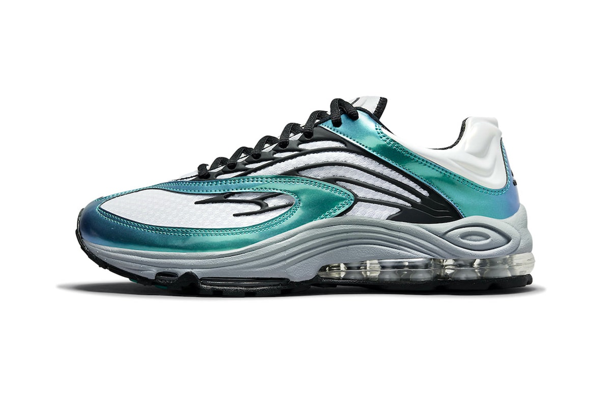 Nike Air Tuned Max "Aquamarine" Release Info retro sneaker footwear kicks retro blue green black dh8623-100