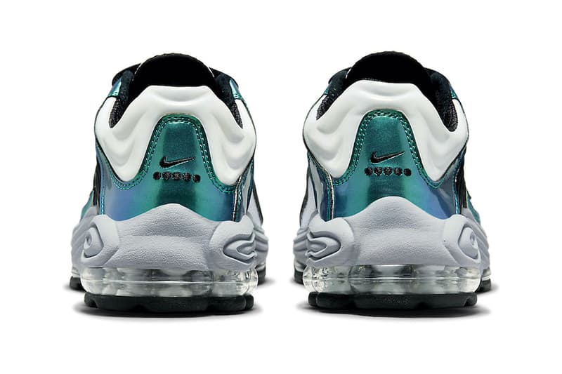 Nike Air Tuned Max "Aquamarine" Release Info retro sneaker footwear kicks retro blue green black dh8623-100