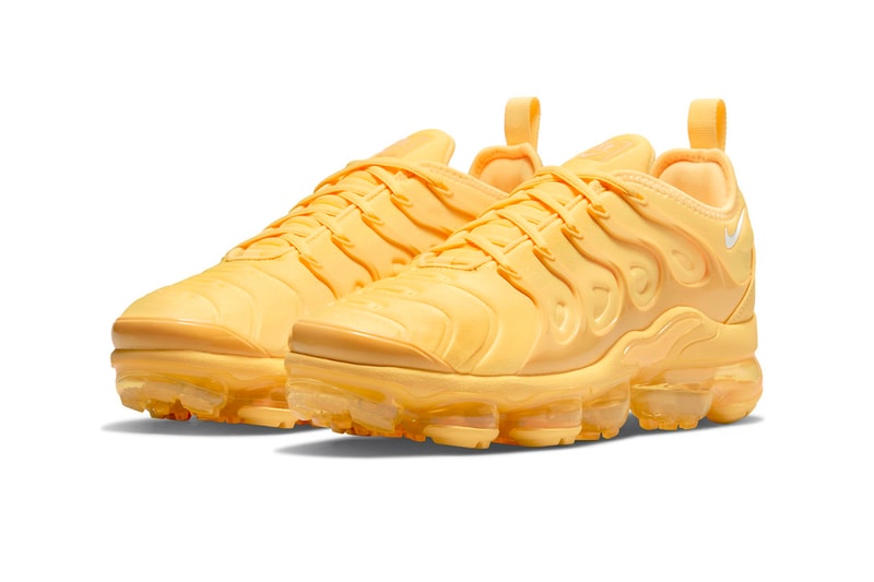 Nike Air VaporMax Plus All-Yellow Release Info sneakers kicks swoosh neoprene TPU dj5993-800 sneakers kicks footwear shoes style trainers Vm