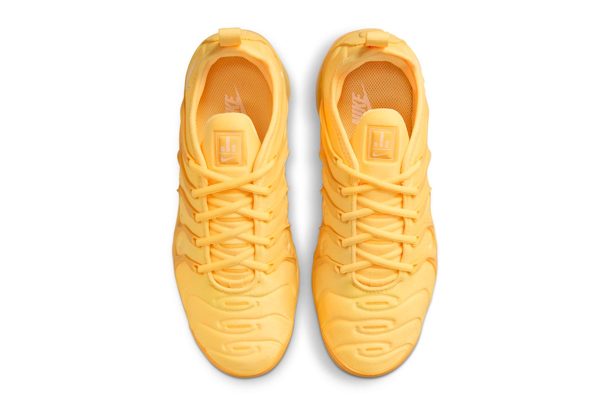 Nike Air VaporMax Plus All-Yellow Release Info sneakers kicks swoosh neoprene TPU dj5993-800 sneakers kicks footwear shoes style trainers Vm