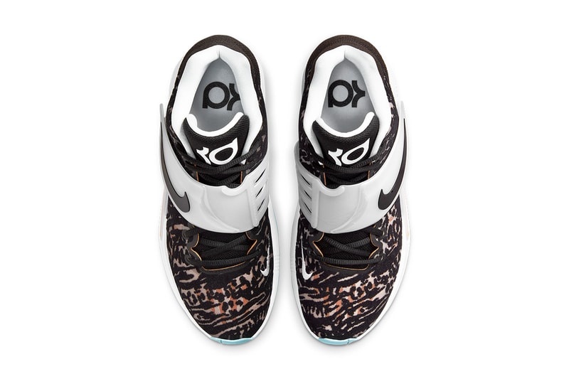 nike kd 14 black red white blue yellow CW3935 001 release info store list buying guide photos price kevin durant brooklyn nets signature shoe 