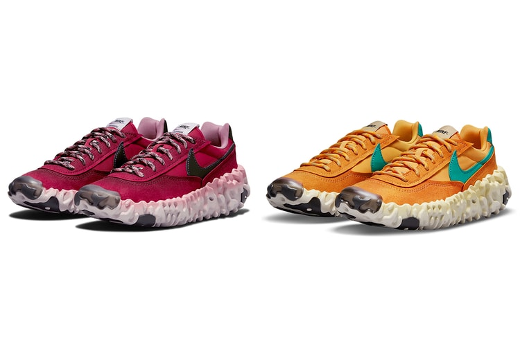 Nike OverBreak SP Receives Bold "Dark Beetroot" and "Pollen Rise" Makeovers