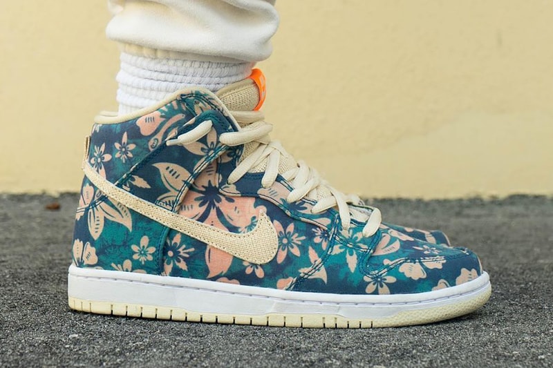 nike sb dunk high hawaii sail blue green aqua CZ2232 300 release info date store list buying guide photos price 