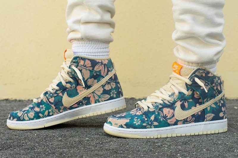 nike sb dunk high hawaii sail blue green aqua CZ2232 300 release info date store list buying guide photos price 
