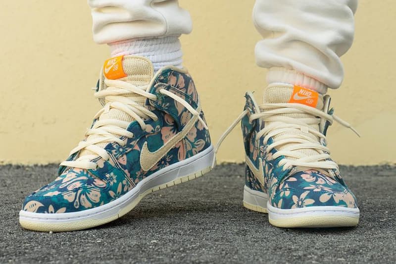 nike sb dunk high hawaii sail blue green aqua CZ2232 300 release info date store list buying guide photos price 