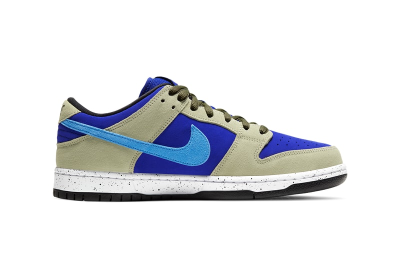 nike sb dunk low acg caldera celedon coast concord black tan purple white blue BQ6817 301 official release date info photos price store list buying guide