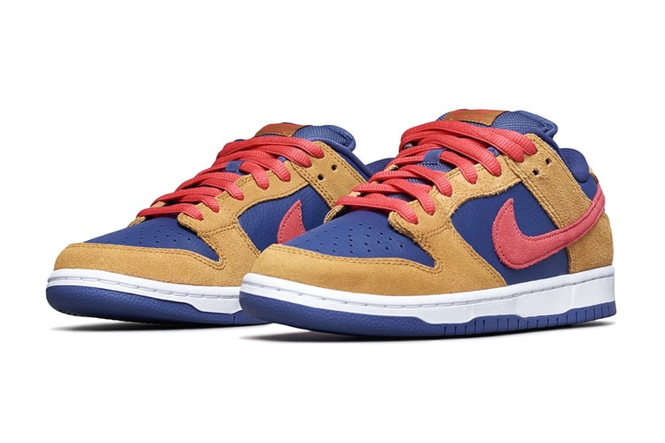 Official Look at the Nike SB Dunk Low "Wheat/Dark Purple"