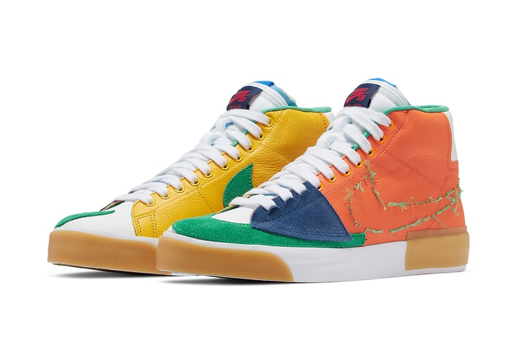 Nike SB Zoom Blazer Mid Edge Releases With Louder "Safety Orange/University Gold" Ensemble
