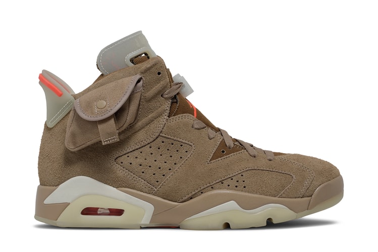 Here's An Early Look at the Travis Scott x Air Jordan 6 “British Khaki”