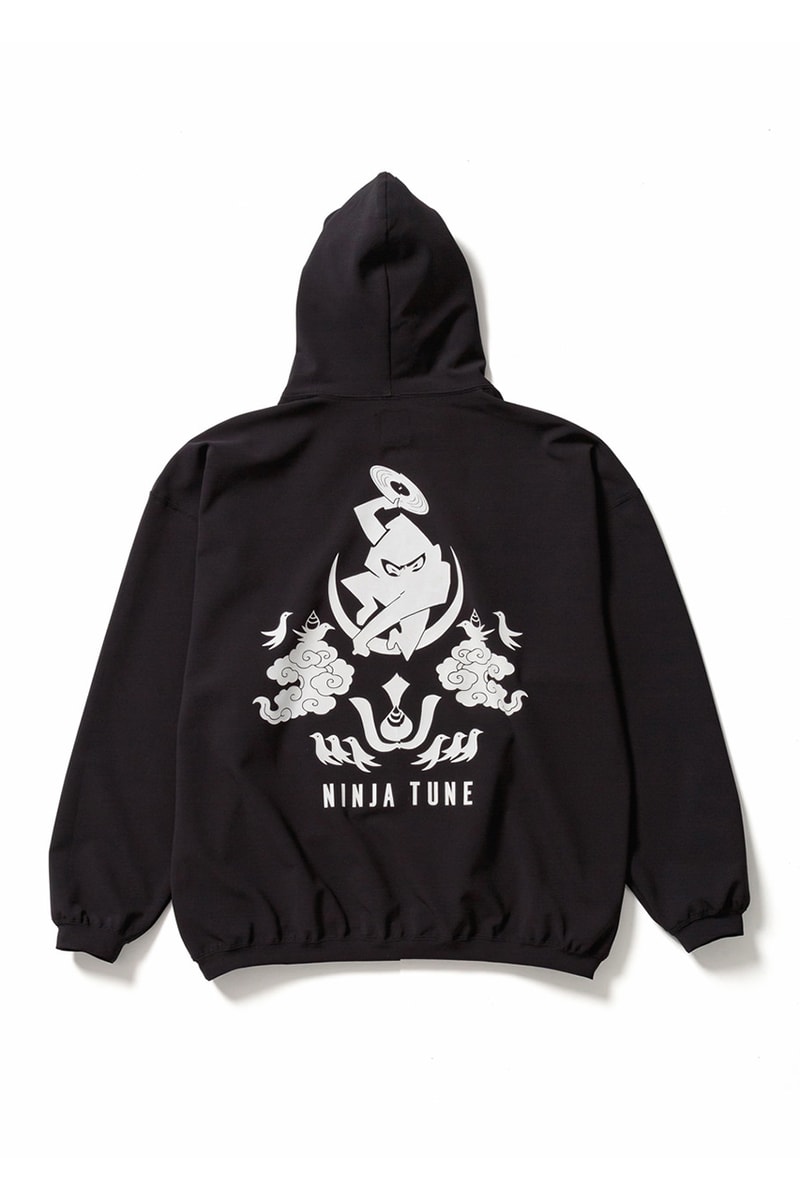 Ninja Tune x Sasquatchfabrix. Collaboration Capsule bushi cobird collection release date info price buy japan