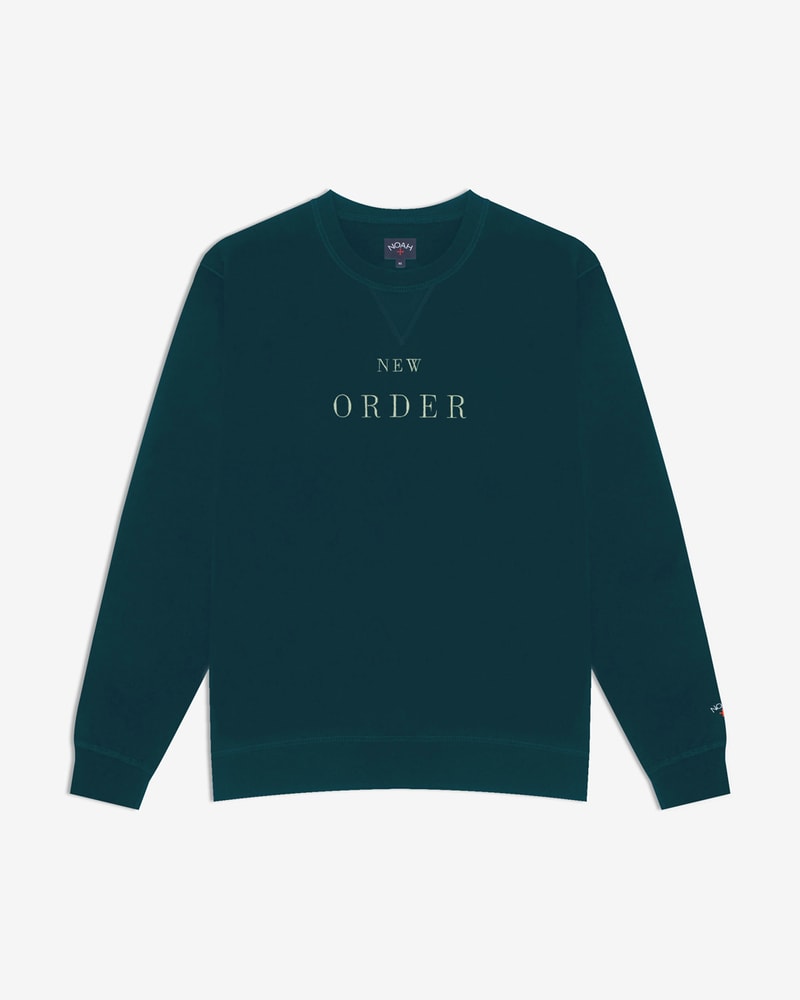 NOAH x New Order Collaboration Collection Release Date true faith thieves like us perfect kiss truth denial technique bizarre love triangle movement power corruption lies low life