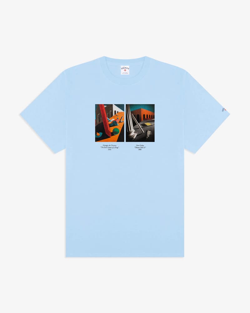 NOAH x New Order Collaboration Collection Release Date true faith thieves like us perfect kiss truth denial technique bizarre love triangle movement power corruption lies low life