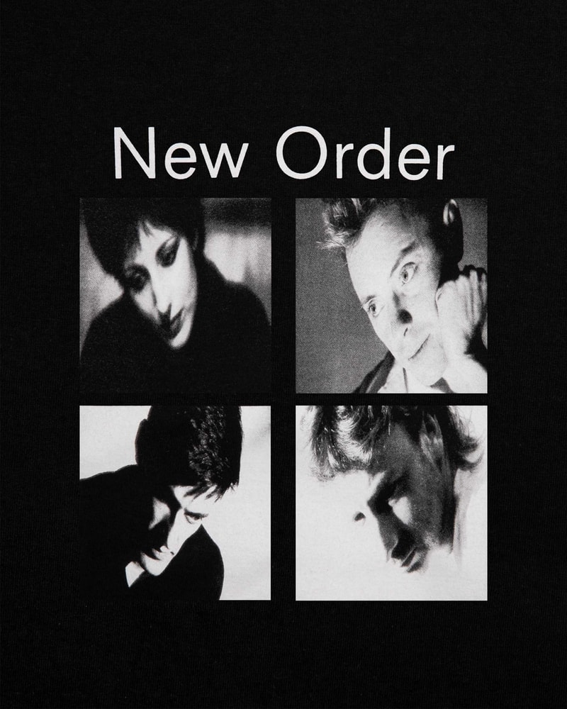 NOAH x New Order Collaboration Collection Release Date true faith thieves like us perfect kiss truth denial technique bizarre love triangle movement power corruption lies low life