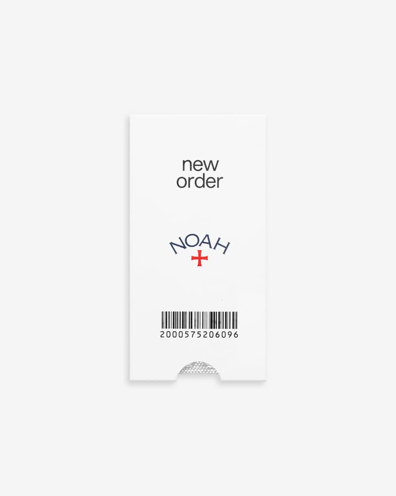 NOAH x New Order Collaboration Collection Release Date true faith thieves like us perfect kiss truth denial technique bizarre love triangle movement power corruption lies low life