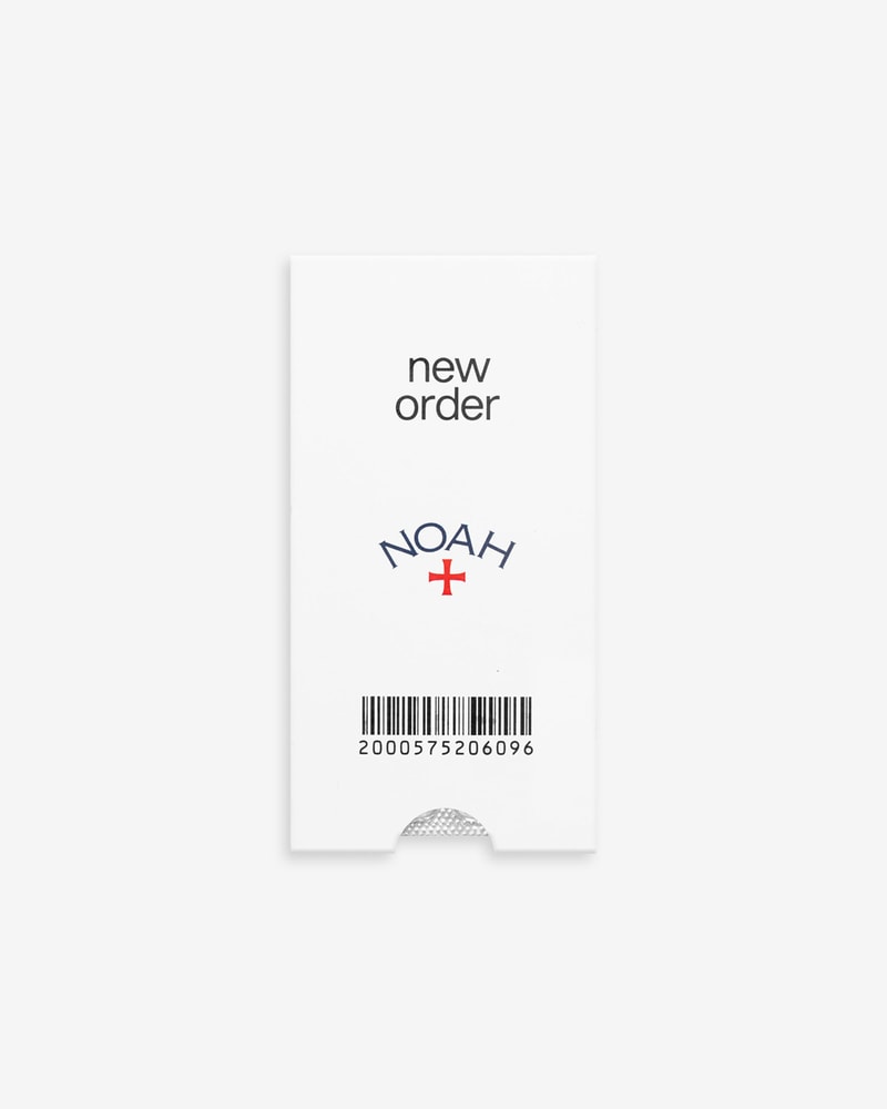 NOAH x New Order Collaboration Collection Release Date true faith thieves like us perfect kiss truth denial technique bizarre love triangle movement power corruption lies low life
