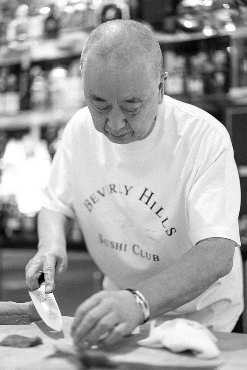 Nobu Matsuhisa STAMPD Collection Release Info Beverly Hills Sushi Club Jacket T shirt Tee Hat Cap