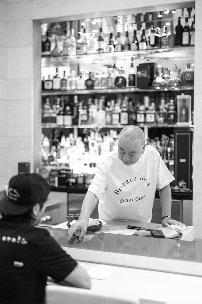 Nobu Matsuhisa STAMPD Collection Release Info Beverly Hills Sushi Club Jacket T shirt Tee Hat Cap