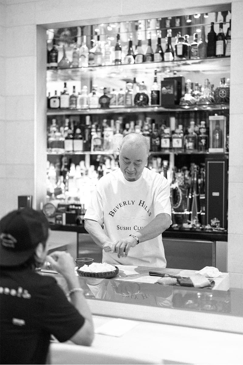 Nobu Matsuhisa STAMPD Collection Release Info Beverly Hills Sushi Club Jacket T shirt Tee Hat Cap