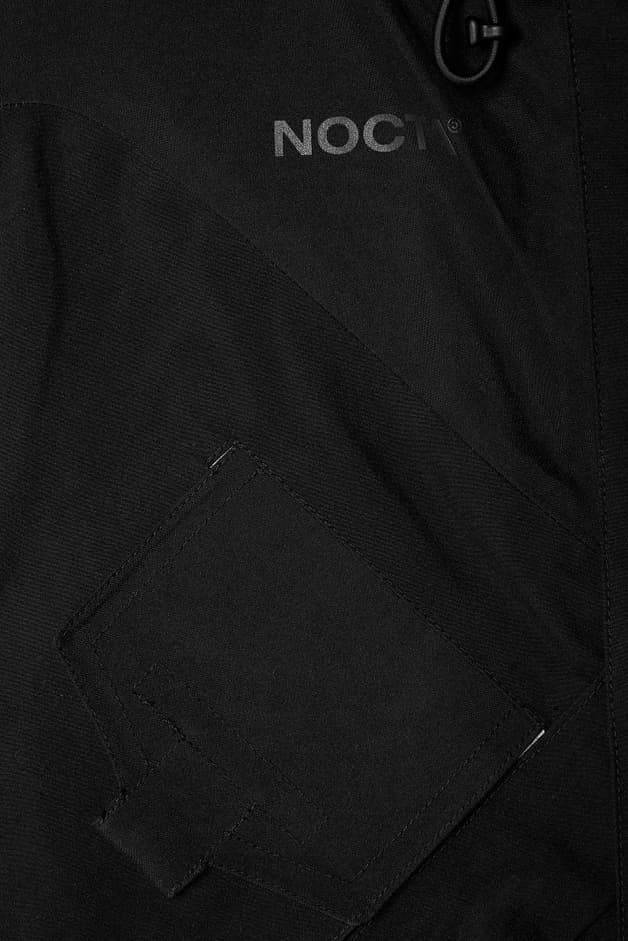 Drake x Nike NOCTA GORE-TEX Capsule Release Date black colorway price info buy DA3991-010 DC9879-010 DA3987-010 sivasdescalzo atmos tech 12 web store resale rep waterproof cargo vest jacket shirt tee swoosh hat cap hoodie sweater logo