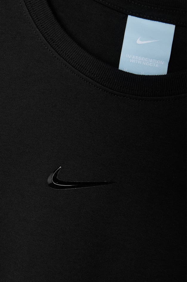Drake x Nike NOCTA GORE-TEX Capsule Release Date black colorway price info buy DA3991-010 DC9879-010 DA3987-010 sivasdescalzo atmos tech 12 web store resale rep waterproof cargo vest jacket shirt tee swoosh hat cap hoodie sweater logo