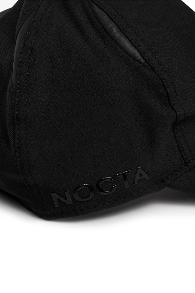 Drake x Nike NOCTA GORE-TEX Capsule Release Date black colorway price info buy DA3991-010 DC9879-010 DA3987-010 sivasdescalzo atmos tech 12 web store resale rep waterproof cargo vest jacket shirt tee swoosh hat cap hoodie sweater logo