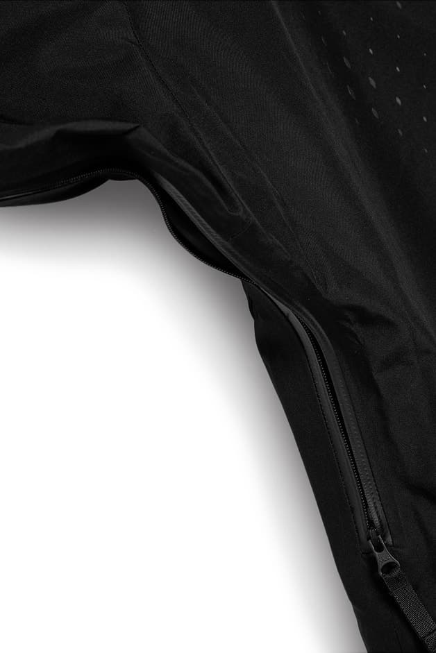 Drake x Nike NOCTA GORE-TEX Capsule Release Date black colorway price info buy DA3991-010 DC9879-010 DA3987-010 sivasdescalzo atmos tech 12 web store resale rep waterproof cargo vest jacket shirt tee swoosh hat cap hoodie sweater logo