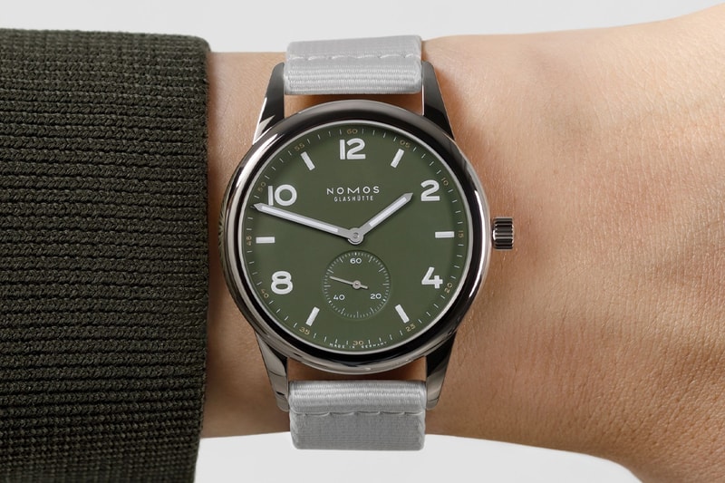 nomos glashutte germany watchmaking club automatic caliber duw 5001 special edition watch timepiece Info