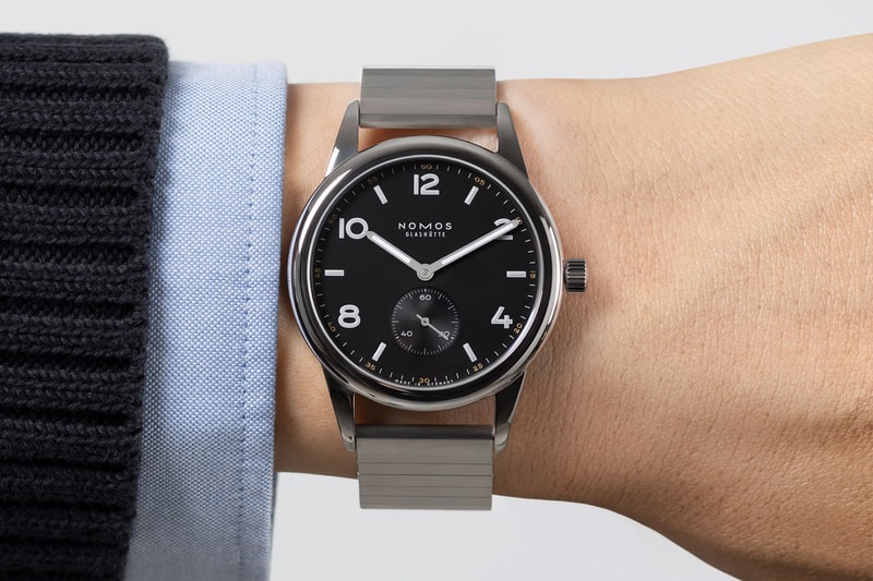 nomos glashutte germany watchmaking club automatic caliber duw 5001 special edition watch timepiece Info