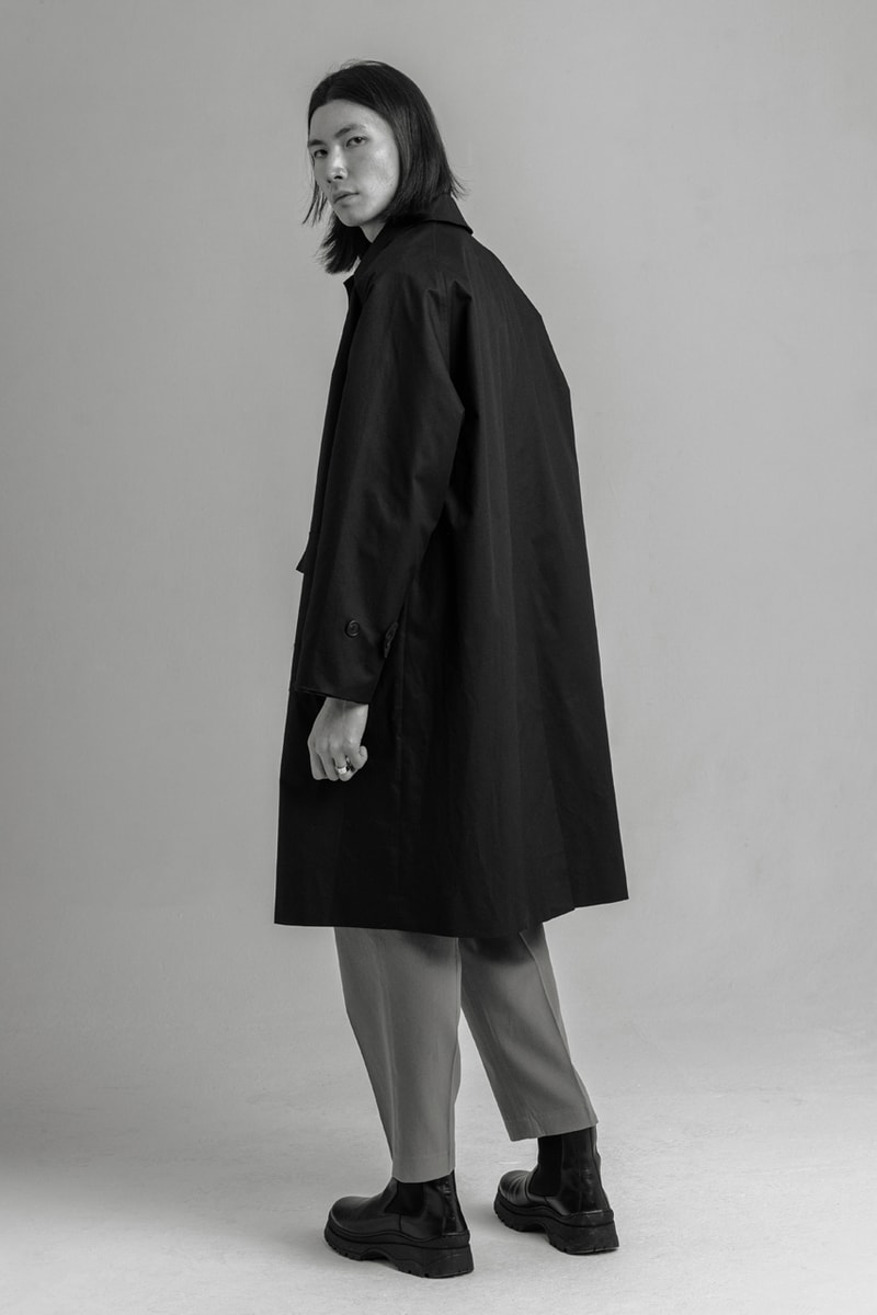 Olive Menswear Spring 2021 Collection Lookbook Release Information Mens Seasonal Drop Outwear British Contemporary Minimal Cheltenham Rohan & Ji-Sun Moore
