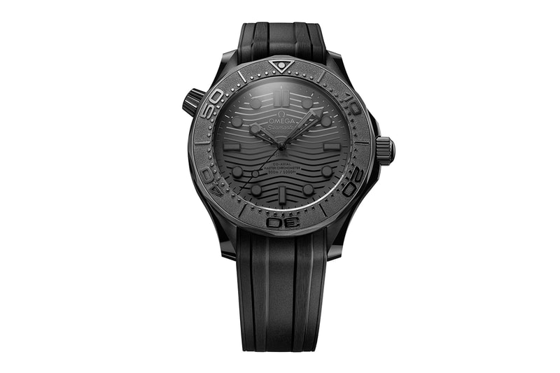 Omega Gives its Seamaster Diver 300M a Covert All-Black Ceramic Makeover
