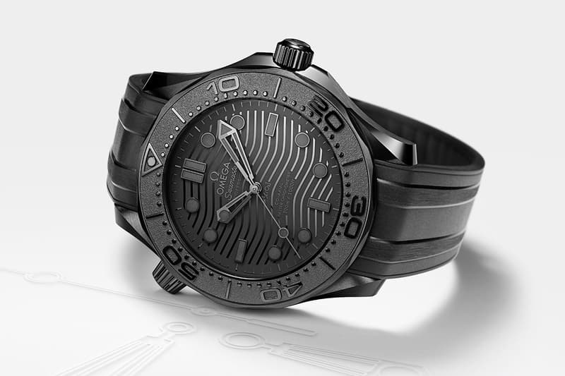 Omega Gives its Seamaster Diver 300M a Covert All-Black Ceramic Makeover