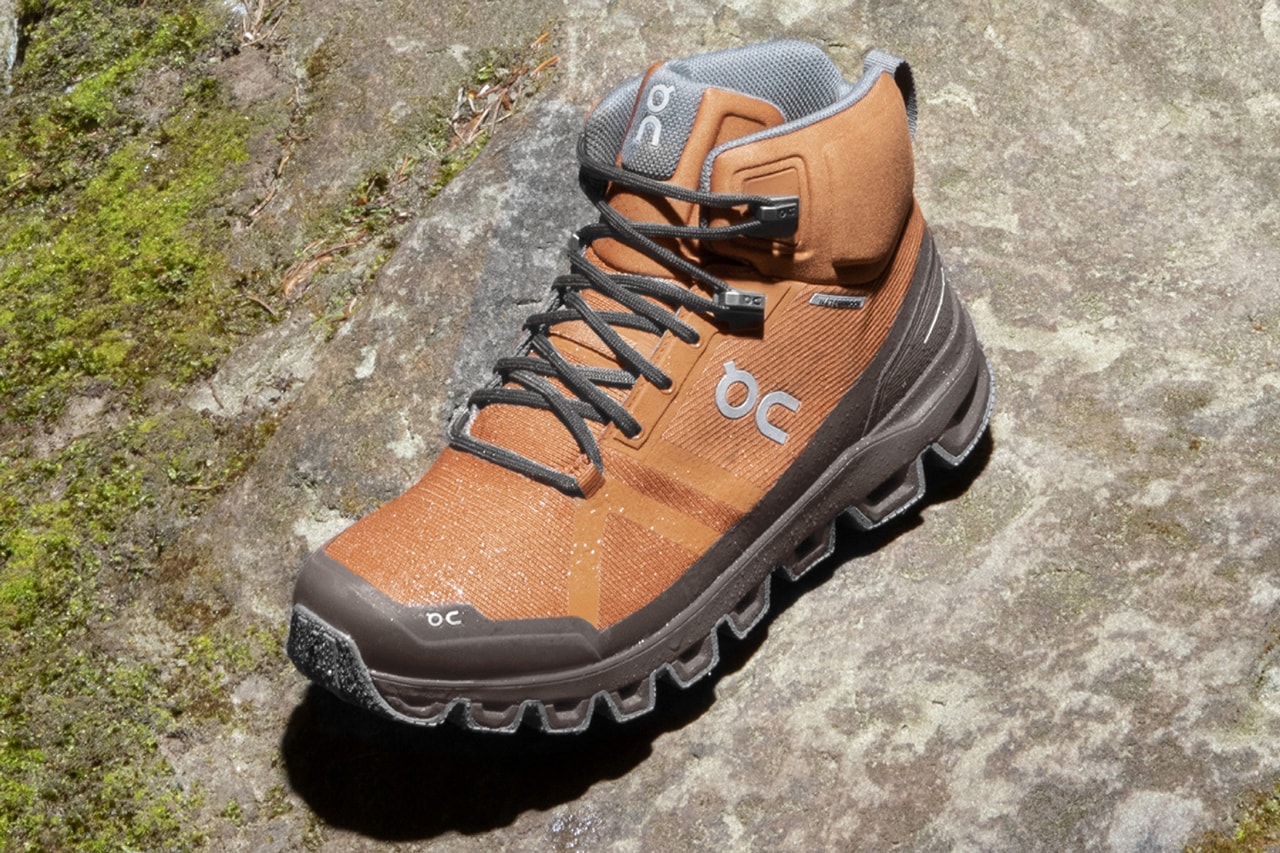 on running cloudrock waterproof hiking boot brown black gray official release date info photos price store list buying guide