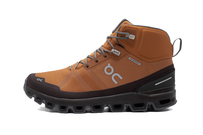 on running cloudrock waterproof hiking boot brown black gray official release date info photos price store list buying guide